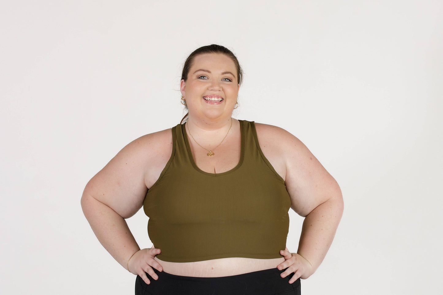 Lyra Pocket Bralette by JadyK: Black / 1X/2X
