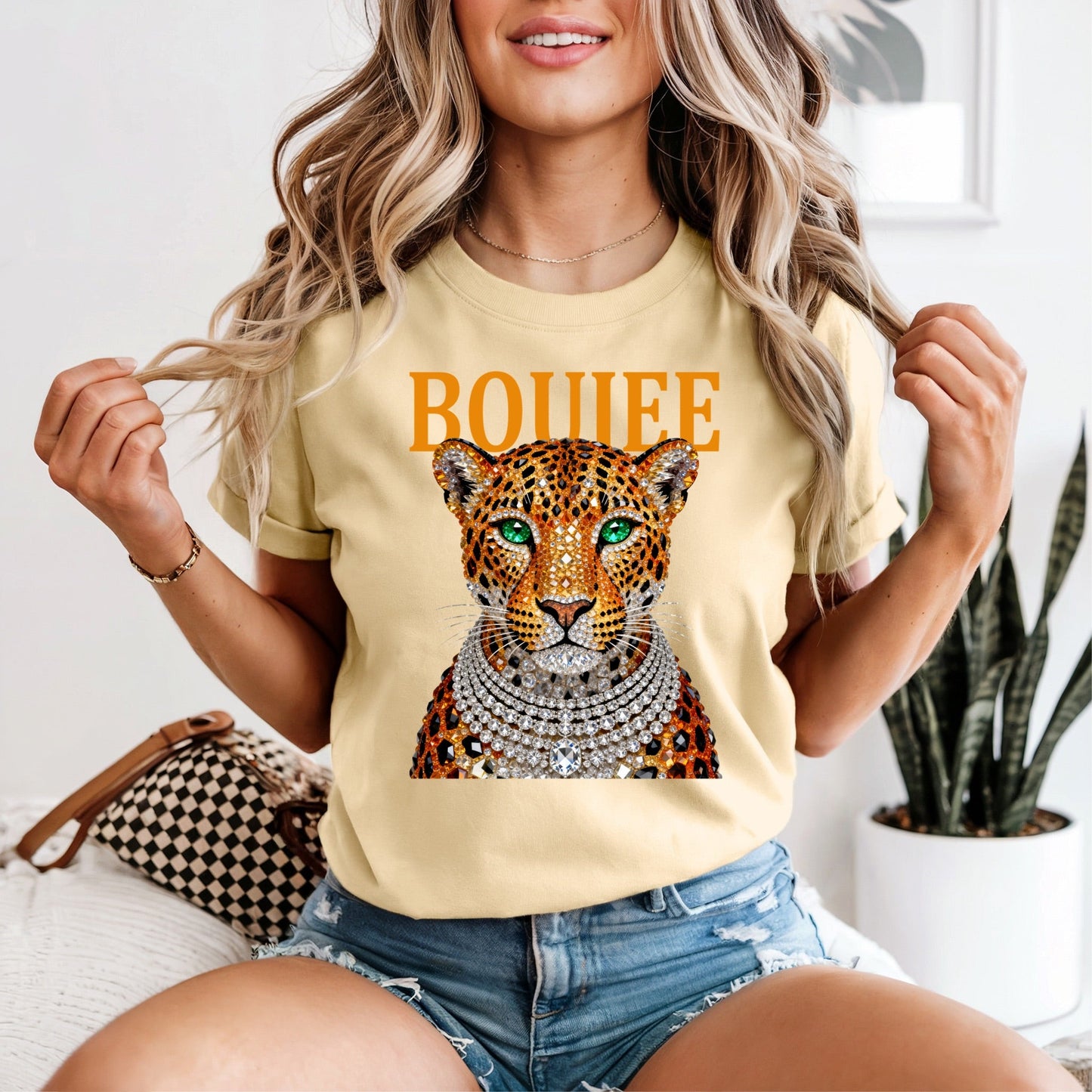 Boujee Leopard Tshirt