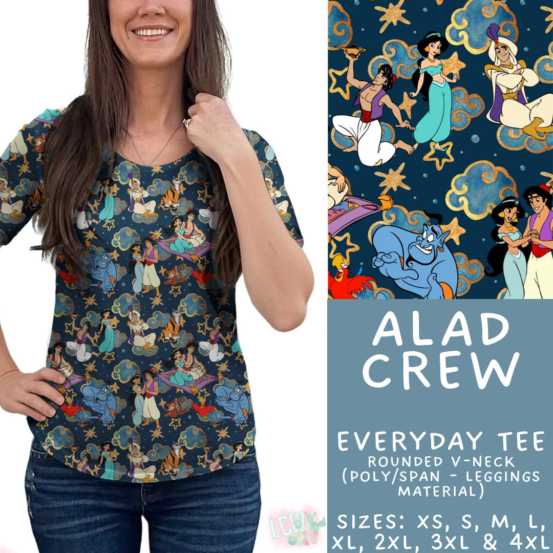 Batch #552 - Magical Faves 22 - Closes 7/6 - ETA early Sept - Alad Crew Everyday Tank & Tee