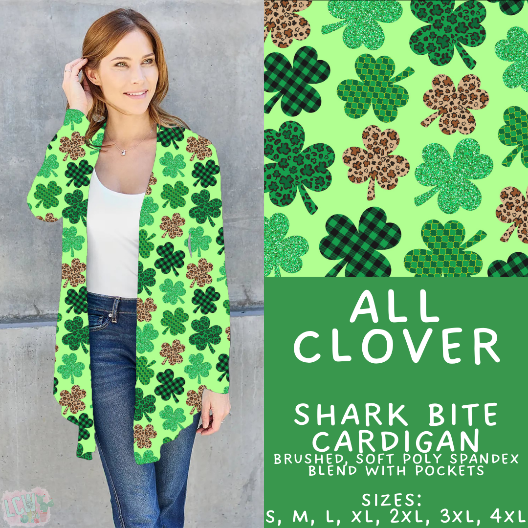 Batch #464 - Lucky Charm Collection - Closes 12/17 - ETA early Feb - All Clover Cardigan