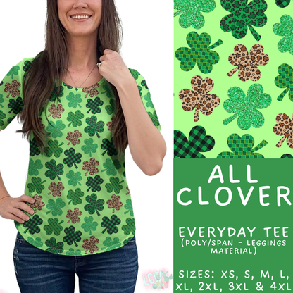 Batch #464 - Lucky Charm Collection - Closes 12/17 - ETA early Feb - All Clover Everyday Tee