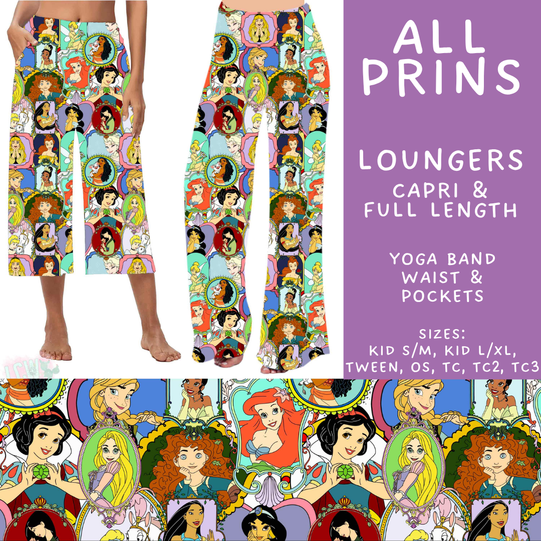 Batch #594 - Magical Faves 25 - Closes 10/5 - ETA early Dec - All Prins Capri and Full Length Loungers