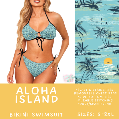 Batch #543 - Pool Party 2 - Closes 6/15 - ETA early/mid August - Aloha Island Women's 2 Piece Bikini