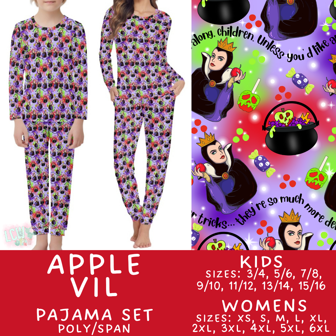 Batch #590 - Magical Family Pajamas - Closes 9/18 - ETA mid Nov - Apple Vil Women's & Kid's Pajama Set