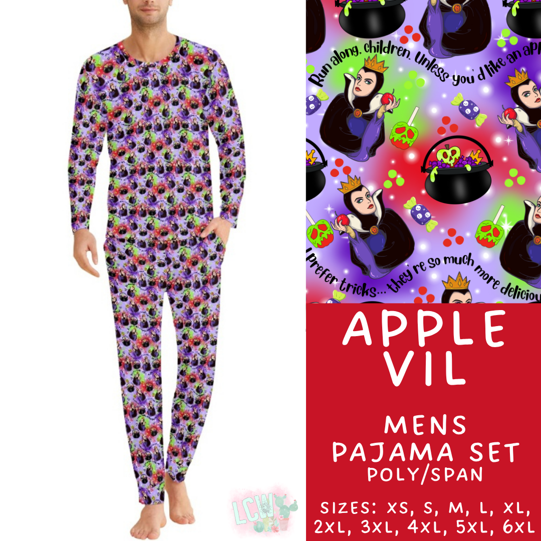Batch #590 - Magical Family Pajamas - Closes 9/18 - ETA mid Nov - Apple Vil Men's Pajama Set