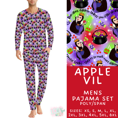 Batch #590 - Magical Family Pajamas - Closes 9/18 - ETA mid Nov - Apple Vil Men's Pajama Set