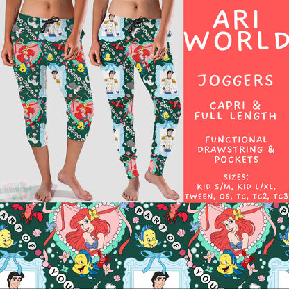 Batch #552 - Magical Faves 22 - Closes 7/6 - ETA early Sept - Ari World Full and Capri Length Joggers