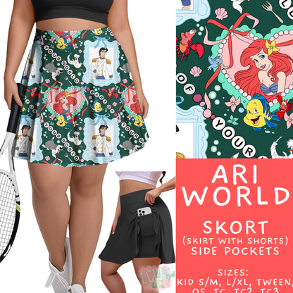 Batch #552 - Magical Faves 22 - Closes 7/6 - ETA early Sept - Ari World Skort