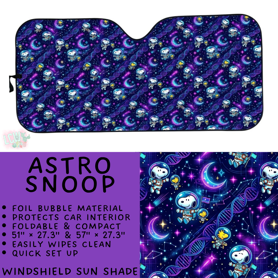 Batch #554 - Car Accessories 3 - Closes 7/10 - ETA early/mid Sept - Astro Snoop Windshield Sun Shade