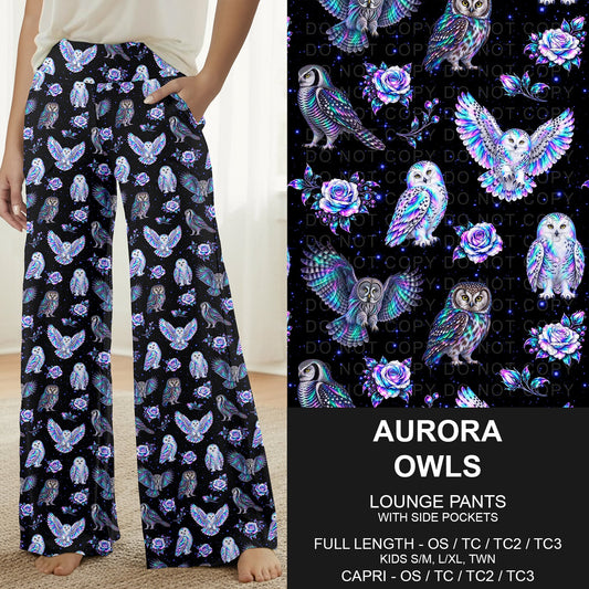 B320 - Preorder Aurora Owls Lounge Pants (Closes 11/08. ETA: mid Jan.)