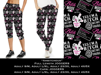 Ambitchous - Capri Joggers