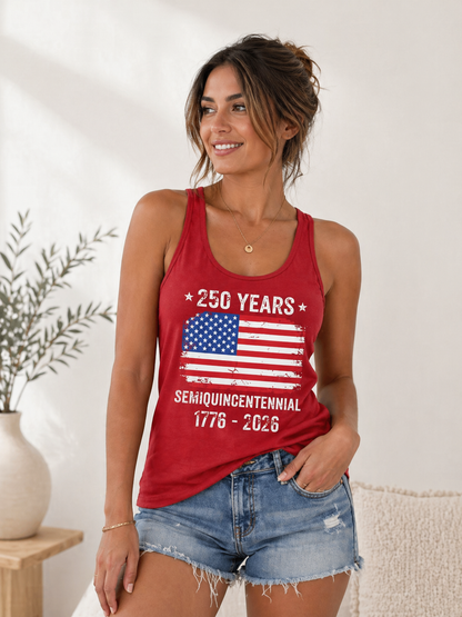 July 4th 250 Years Tank Top