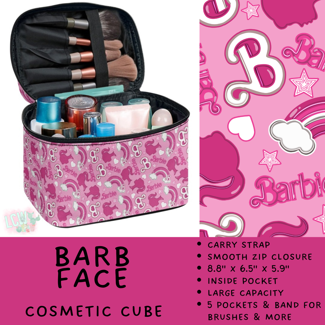 Batch #559 - Cosmetic Cube Collection - Closes 7/22- ETA late Sept - Barb Face Cosmetic Cube
