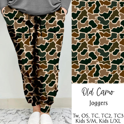 Old Camo Leggings/Joggers | Run ends 12/19 | ETA 42 Days