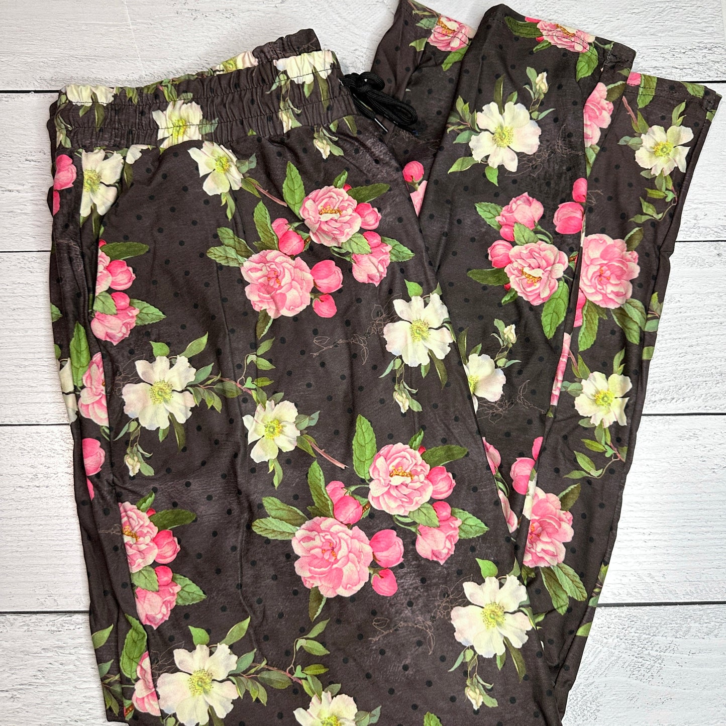 Blush Shabby Floral - Lounge Pants