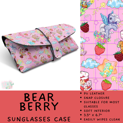 Batch #609 - Travel Collection 2 - Closes 11/6 - ETA early Jan - Bear Berry Sunglasses Case