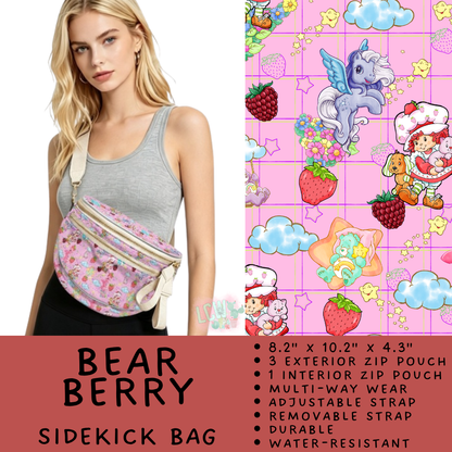 Batch #579 - Sidekick Bags 2 - Closes 9/2 - ETA early November - Bear Berry Sidekick Bag