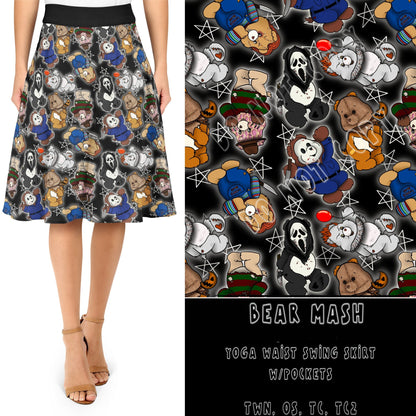 BEARY SCARY RUN- BEAR MASH SWING SKIRT