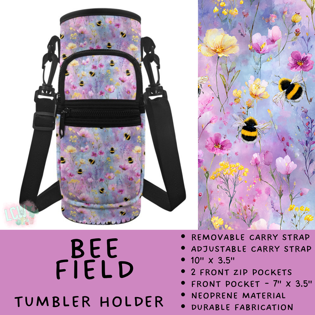 Batch #551 - Tumbler Holder 2 - Closes 7/3 - ETA early Sept - Bee Field Tumbler Holder