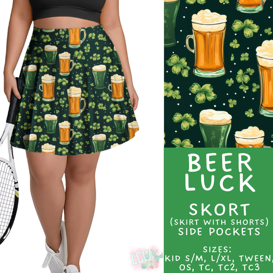 Batch #464 - Lucky Charm Collection - Closes 12/17 - ETA early Feb - Beer Luck Skort