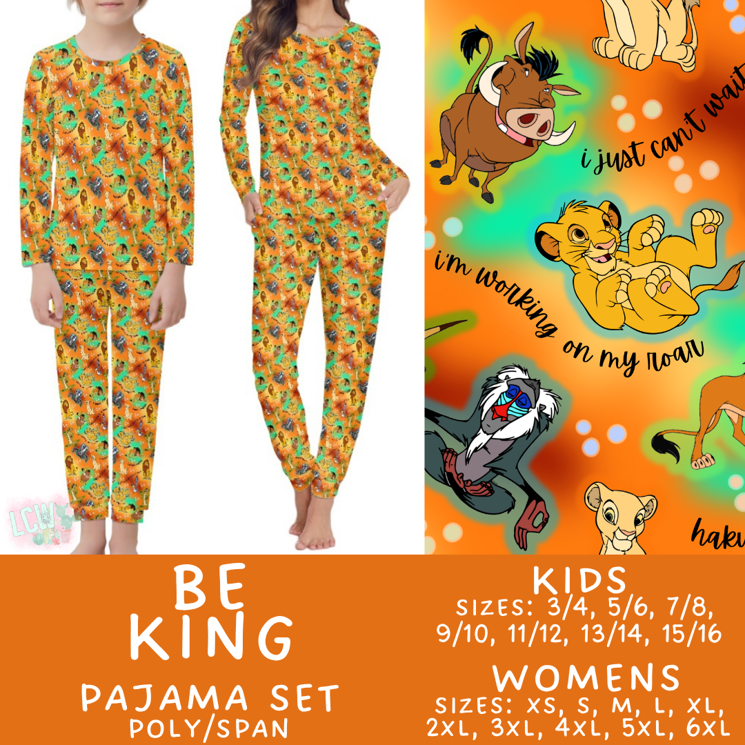 Batch #590 - Magical Family Pajamas - Closes 9/18 - ETA mid Nov - Be King Women's & Kid's Pajama Set
