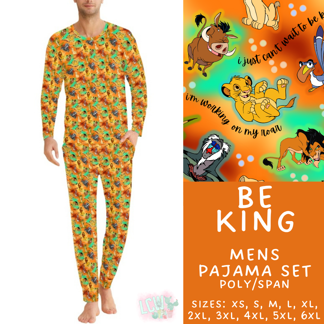 Batch #590 - Magical Family Pajamas - Closes 9/18 - ETA mid Nov - Be King Men's Pajama Set