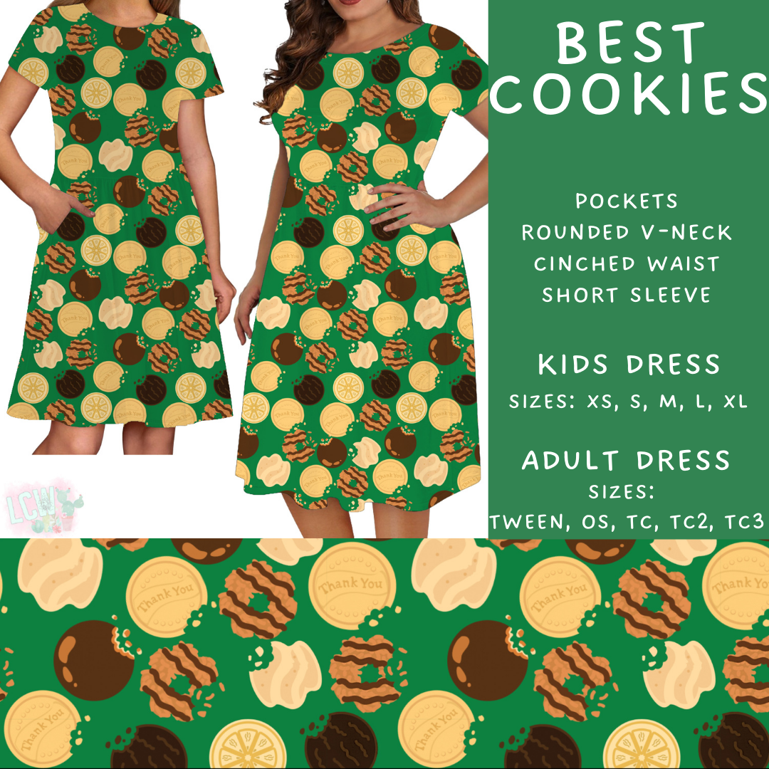 Batch #610 - Cookie Dealer 3 - Closes 11/9 - ETA early Jan - Best Cookies Women's & Girls Dresses