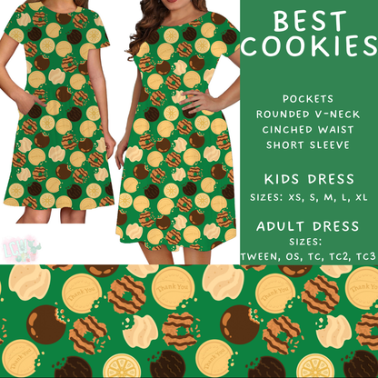 Batch #610 - Cookie Dealer 3 - Closes 11/9 - ETA early Jan - Best Cookies Women's & Girls Dresses