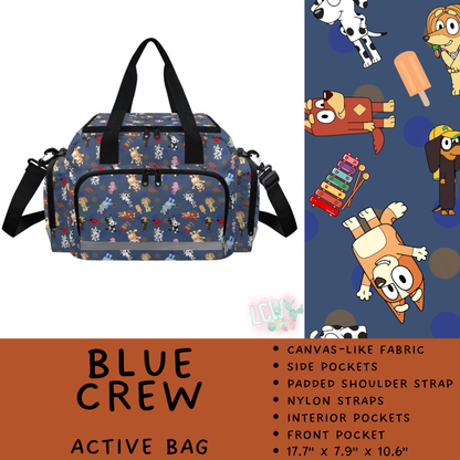 Batch #500 - Active Armor Collection - Closes 3/6 - ETA early May - Blue Crew Active Bag