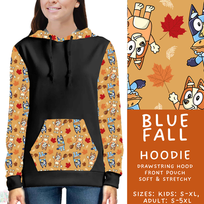 Batch #583 - Magical Character Fall - Closes 9/9 - ETA early Nov - Blue Fall Hoodie
