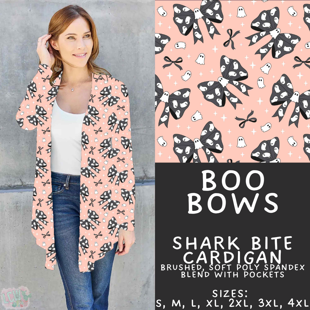Batch #562 - Fun Run 25 - Closes 7/29 - ETA late Sept - Boo Bows Cardigan