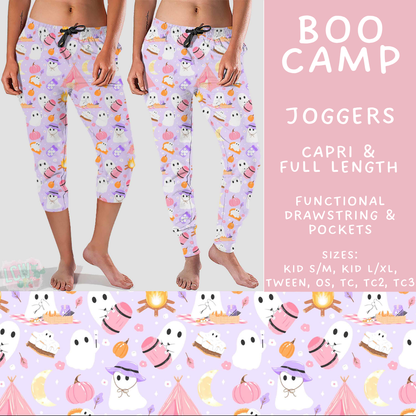 Batch #562 - Fun Run 25 - Closes 7/29 - ETA late Sept - Boo Camp Full and Capri Length Joggers