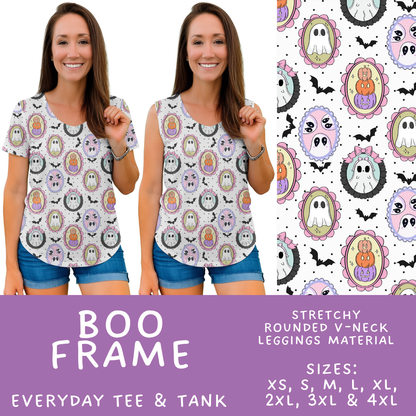Batch #568 - Halloween Spooky Sets 3 - Closes 8/12 - ETA early October - Boo Frame Everyday Tank & Tee