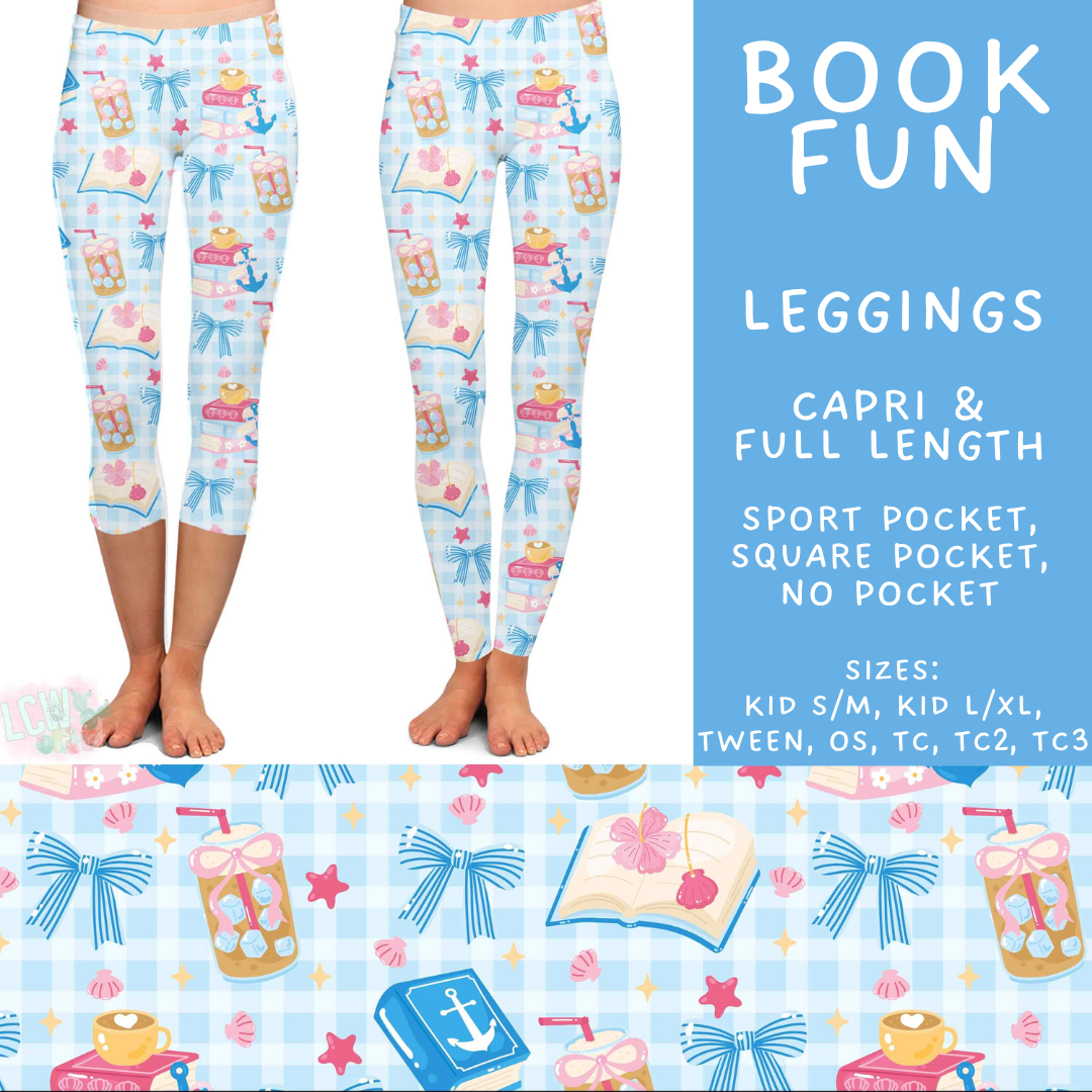 Batch #562 - Fun Run 25 - Closes 7/29 - ETA late Sept - Book Fun Full and Capri Length Leggings