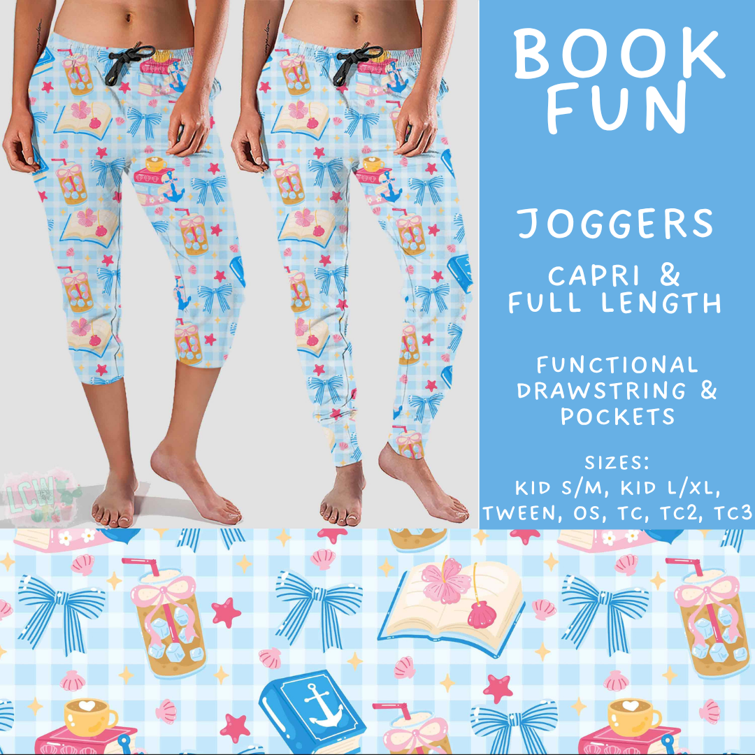 Batch #562 - Fun Run 25 - Closes 7/29 - ETA late Sept - Book Fun Full and Capri Length Joggers