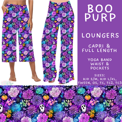 Batch #562 - Fun Run 25 - Closes 7/29 - ETA late Sept - Boo Purp Capri and Full Length Loungers