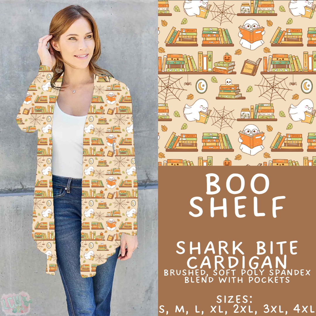 Batch #556 - Halloween 3 - Closes 7/15 - ETA mid Sept - Boo Shelf Cardigan