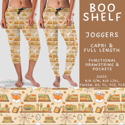 Batch #556 - Halloween 3 - Closes 7/15 - ETA mid Sept - Boo Shelf Full and Capri Length Joggers
