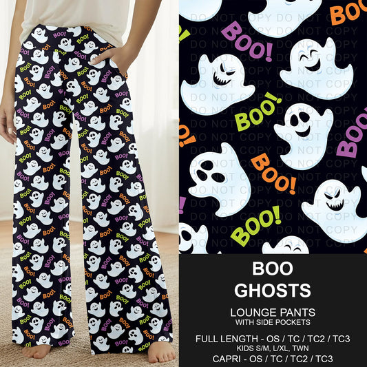 B307 - Preorder Boo Ghosts Lounge Pants (Closes 8/02. ETA: early Oct.)