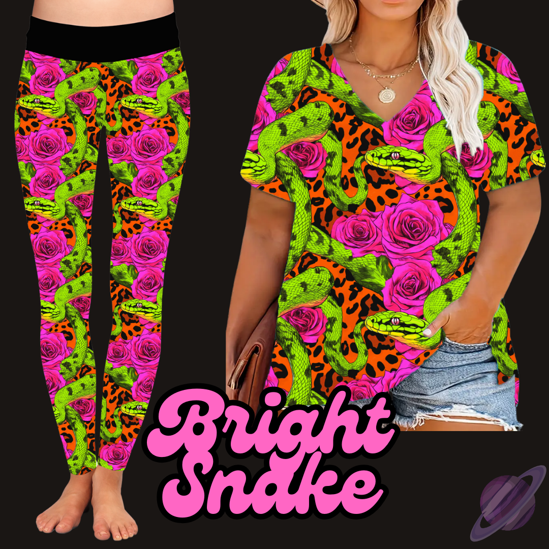 BRIGHT SNAKE-PRETTY RUN TUNIC/TANK PREORDER CLOSING 1/30
