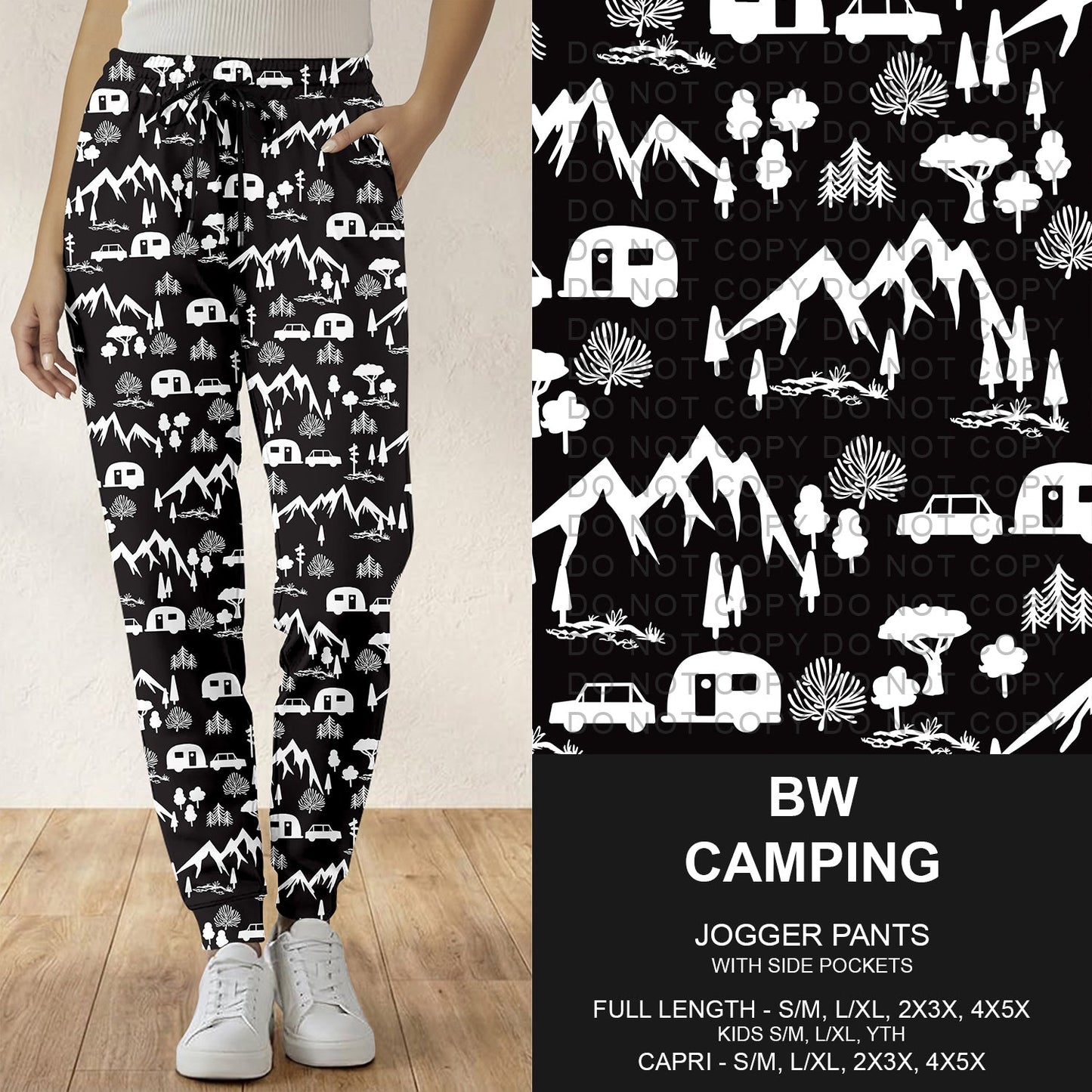 B291 - Preorder BW Camping Joggers (Closes 5/17. ETA: late July)