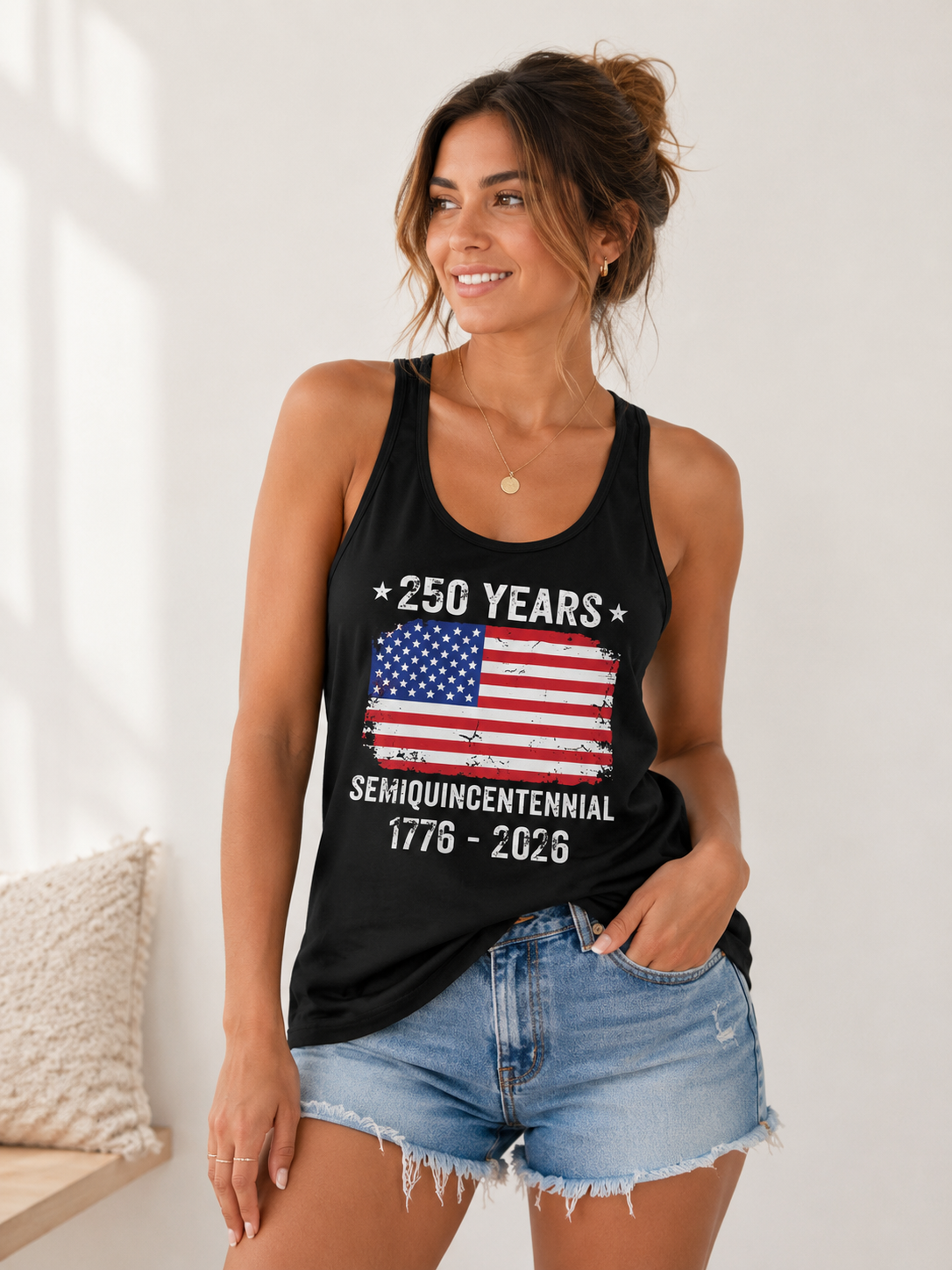 July 4th 250 Years Tank Top