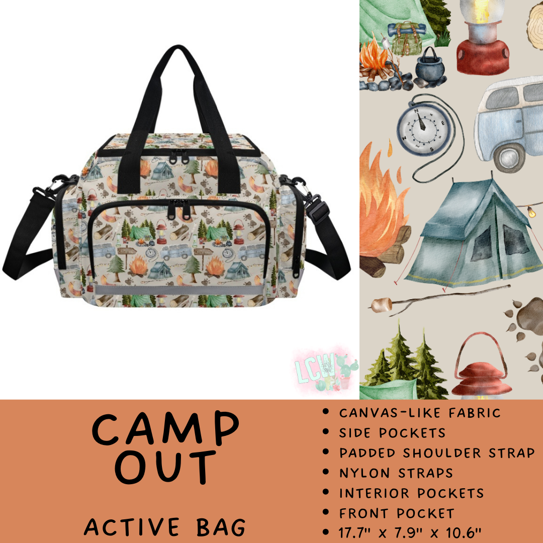 Batch #500 - Active Armor Collection - Closes 3/6 - ETA early May - Camp Out Active Bag
