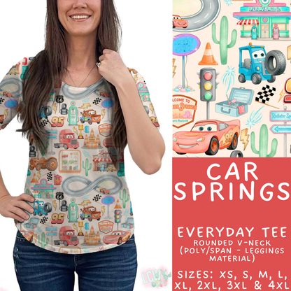 Batch #552 - Magical Faves 22 - Closes 7/6 - ETA early Sept - Car Springs Everyday Tank & Tee