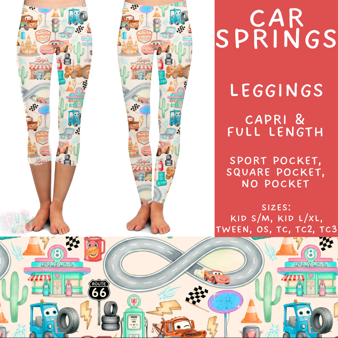 Batch #552 - Magical Faves 22 - Closes 7/6 - ETA early Sept - Car Springs Full and Capri Length Leggings