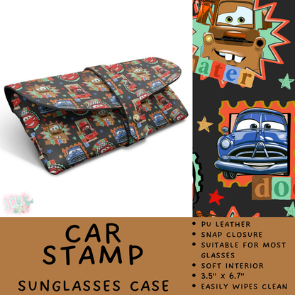 Batch #609 - Travel Collection 2 - Closes 11/6 - ETA early Jan - Car Stamp Sunglasses Case