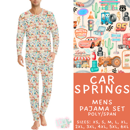 Batch #590 - Magical Family Pajamas - Closes 9/18 - ETA mid Nov - Car Springs Men's Pajama Set