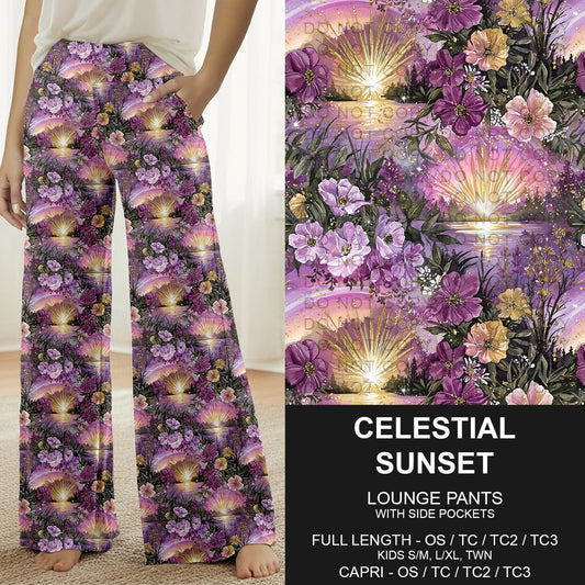 B278 - Preorder Celestial Sunset Lounge Pants (Closes 3/15. ETA: late May)