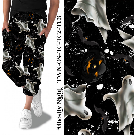 Ghostly Night - Capri Joggers