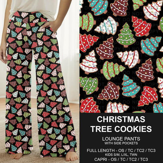 B312 - Preorder Christmas Tree Cookies Lounge Pants (Closes 9/13. ETA: mid Nov.)